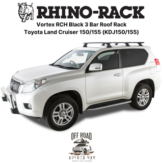 Kit 3x Barres de Toit Vortex - Toyota Land Cruiser 150/155 | RHINO-RACK sur Xperts4x4 Accessoires 4x4 Off-Road