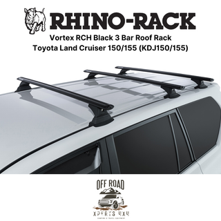 Kit 3x Barres de Toit Vortex - Toyota Land Cruiser 150/155 | RHINO-RACK sur Xperts4x4 Accessoires 4x4 Off-Road