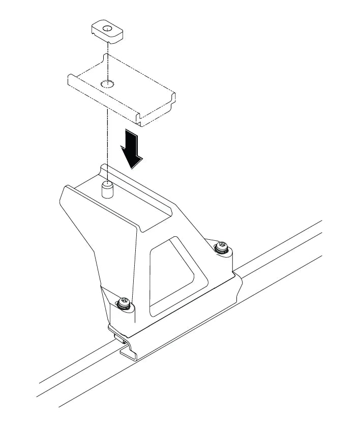 Kit Barres de toit Rhinorack | VW Transporter T6 LWB 2015+ (2 portes) sur Xperts4x4 Accessoires 4x4 Off-Road