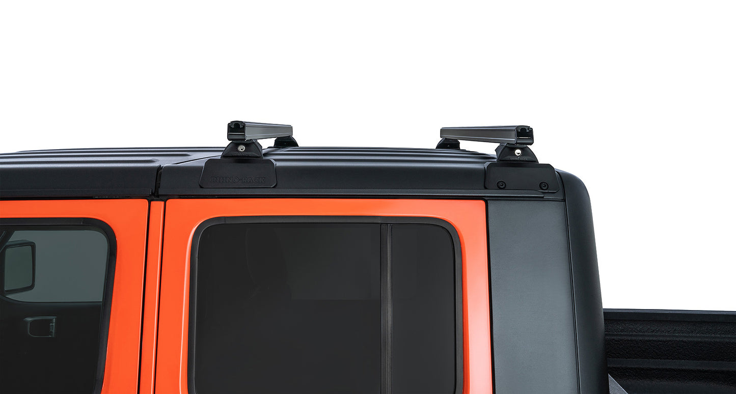Kit de 2x Barres de toit 1500mm Rhino-Rack Backbone - Jeep Gladiator JT sur Xperts4x4 Accessoires 4x4 Off-Road