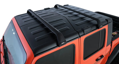 Kit de 2x Barres de toit Vortex SG Black - Rhino Rack - Jeep JK/JL/JT 4 portes sur Xperts4x4 Accessoires 4x4 Off-Road