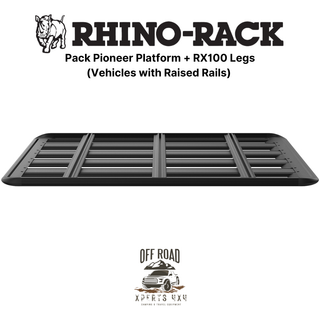 Kit Galerie de Toit 1500x1240mm sur Barres Longitudinales | RHINO-RACK sur Xperts4x4 Accessoires 4x4 Off-Road