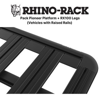 Kit Galerie de Toit 1500x1240mm sur Barres Longitudinales | RHINO-RACK sur Xperts4x4 Accessoires 4x4 Off-Road