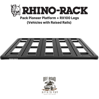 Kit Galerie de Toit 1500x1240mm sur Barres Longitudinales | RHINO-RACK sur Xperts4x4 Accessoires 4x4 Off-Road