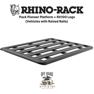 Kit Galerie de Toit 1500x1240mm sur Barres Longitudinales | RHINO-RACK sur Xperts4x4 Accessoires 4x4 Off-Road