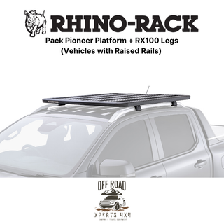 Kit Galerie de Toit 1500x1240mm sur Barres Longitudinales | RHINO-RACK sur Xperts4x4 Accessoires 4x4 Off-Road