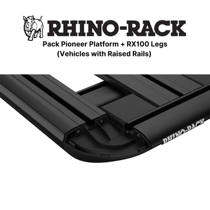 Kit Galerie de Toit 1900x1240mm sur Barres Longitudinales | RHINO-RACK sur Xperts4x4 Accessoires 4x4 Off-Road