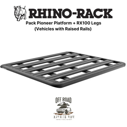 Kit Galerie de Toit 1900x1240mm sur Barres Longitudinales | RHINO-RACK sur Xperts4x4 Accessoires 4x4 Off-Road