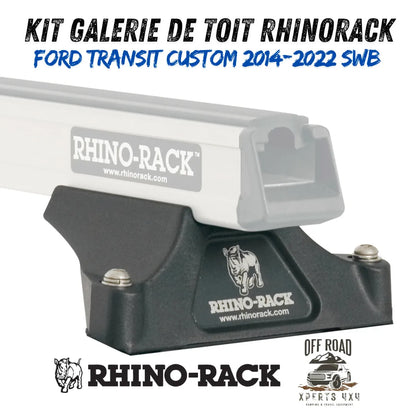 Kit Galerie de toit Ford Transit Custom SWB 2014-22 | RHINORACK | 2700mm x 1472mm sur Xperts4x4 Accessoires 4x4 Off-Road
