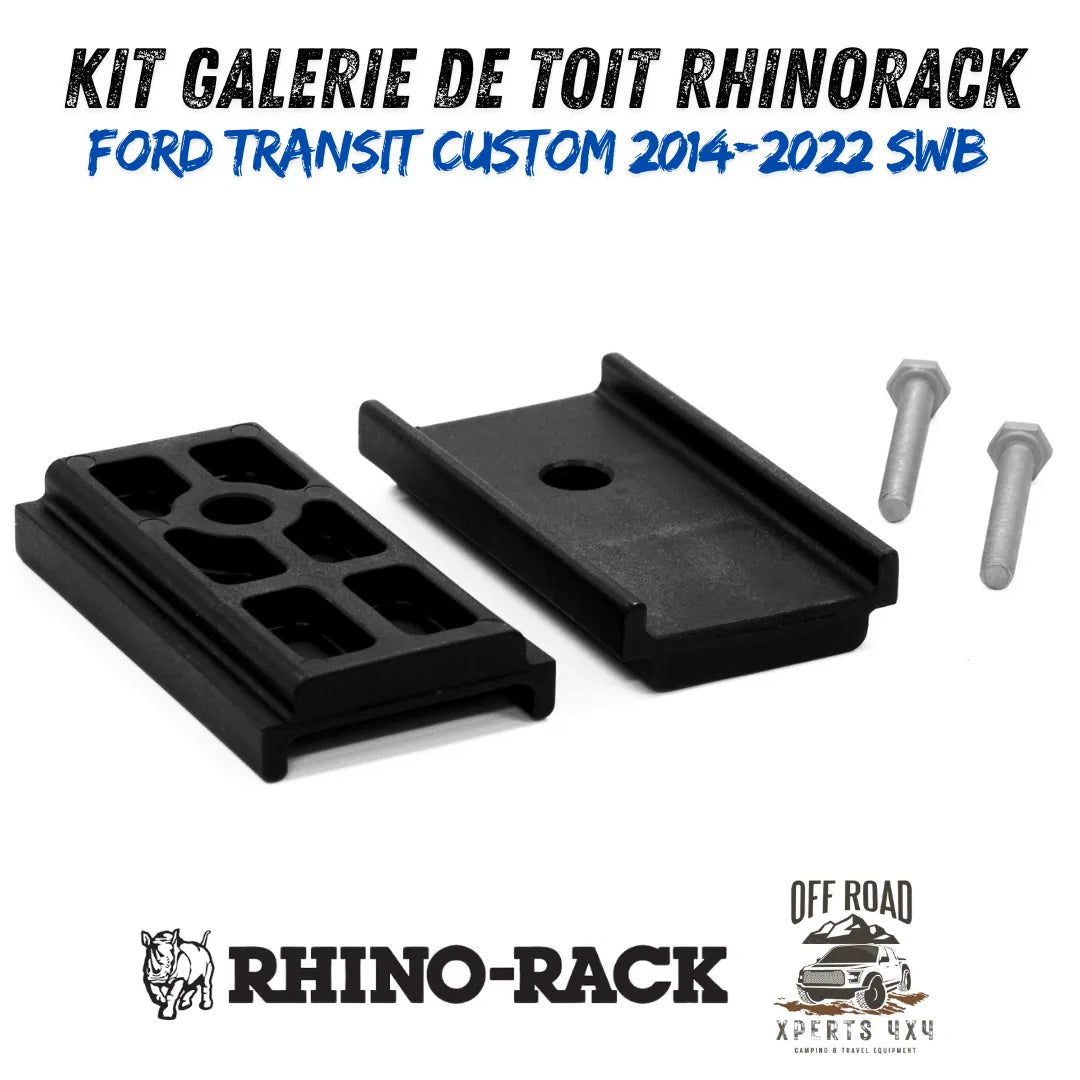 Kit Galerie de toit Ford Transit Custom SWB 2014-22 | RHINORACK | 2700mm x 1472mm sur Xperts4x4 Accessoires 4x4 Off-Road