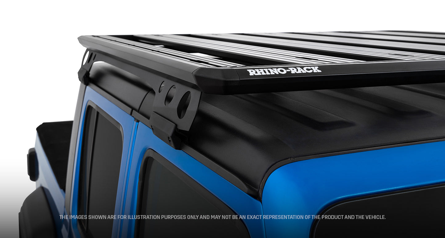 Kit Galerie de Toit Overlanding Jeep JK/JL & Gladiator JT -  RHINO-RACK sur Xperts4x4 Accessoires 4x4 Off-Road