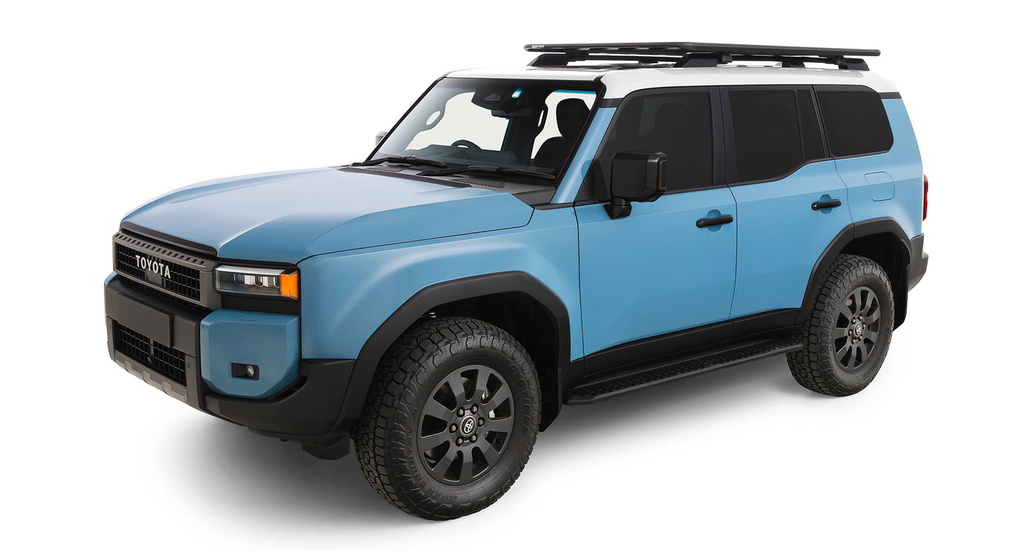 Kit Galerie de Toit Rhino-Rack Land Cruiser Prado 250 avec Rails sur Xperts4x4 Accessoires 4x4 Off-Road