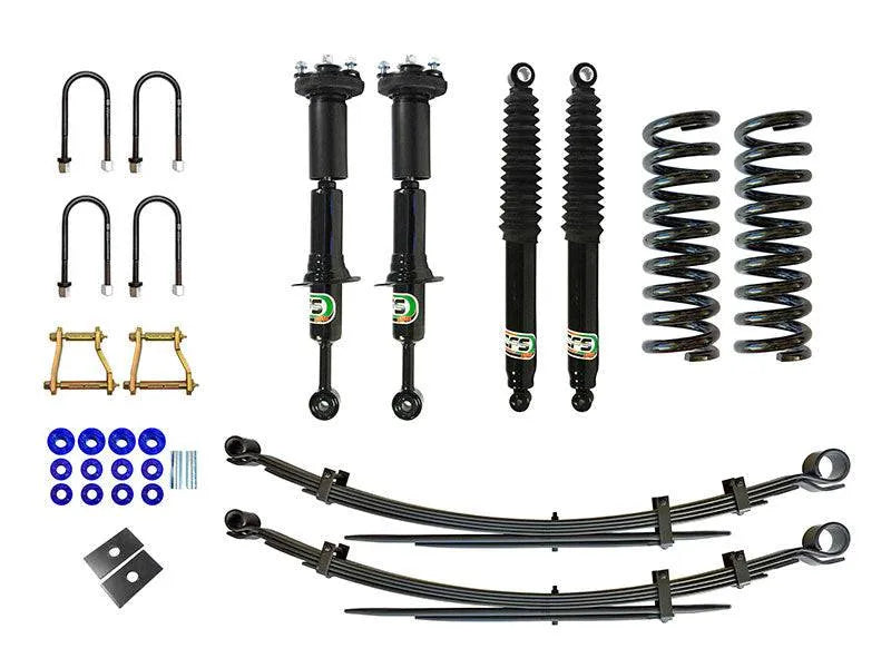 Kit de Suspension EFS ELITE | Ford Ranger 2012 a 2019 | +40mm Rehausse sur Xperts4x4 Accessoires 4x4 Off-Road