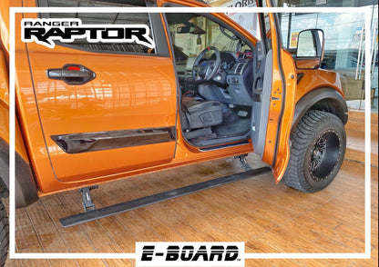 Marche-Pied Électrique T-MAX Ford Ranger/Raptor 2014-22 Double Cab | E-Board sur Xperts4x4 Accessoires 4x4 Off-Road