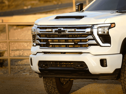 Kit Calandre Chevrolet Silverado 2500/3500 High Country (2024+) avec Linear-24 Elite LAZER LAMPS -