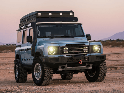 Kit Calandre Ineos Grenadier (2023+) avec 2x Sentinel 7" Standard LAZER LAMPS - INEOS Grenadier
