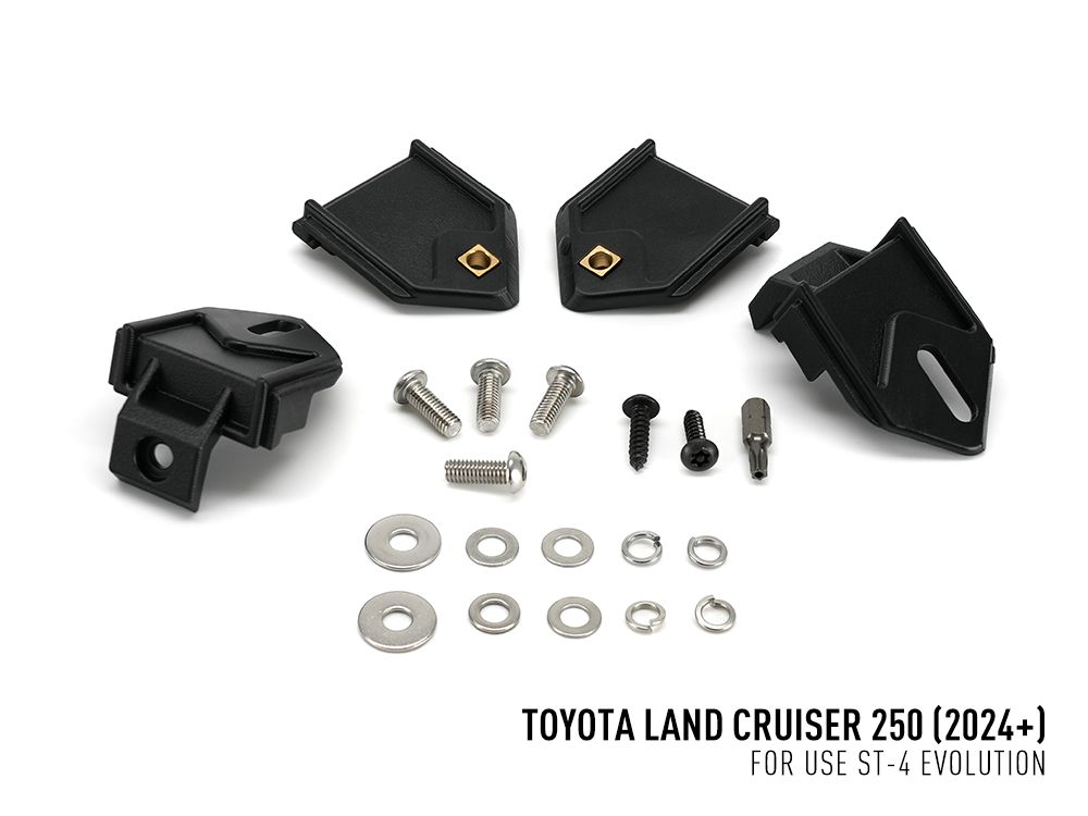 Pack LED Calandre LAZER LAMPS Toyota Land Cruiser 250-Serie 2024+ — 2x ST4 Intégré sur Xperts4x4 Accessoires 4x4 Off-Road