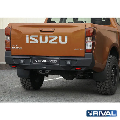 Pare-choc Arrière Aluminium Rival4x4 | Isuzu Dmax 2021+ sur Xperts4x4 Accessoires 4x4 Off-Road
