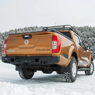 Pare-choc Arrière Aluminium Rival4x4  Nissan Navara NP300 2015+ sur Xperts4x4 Accessoires 4x4 Off-Road