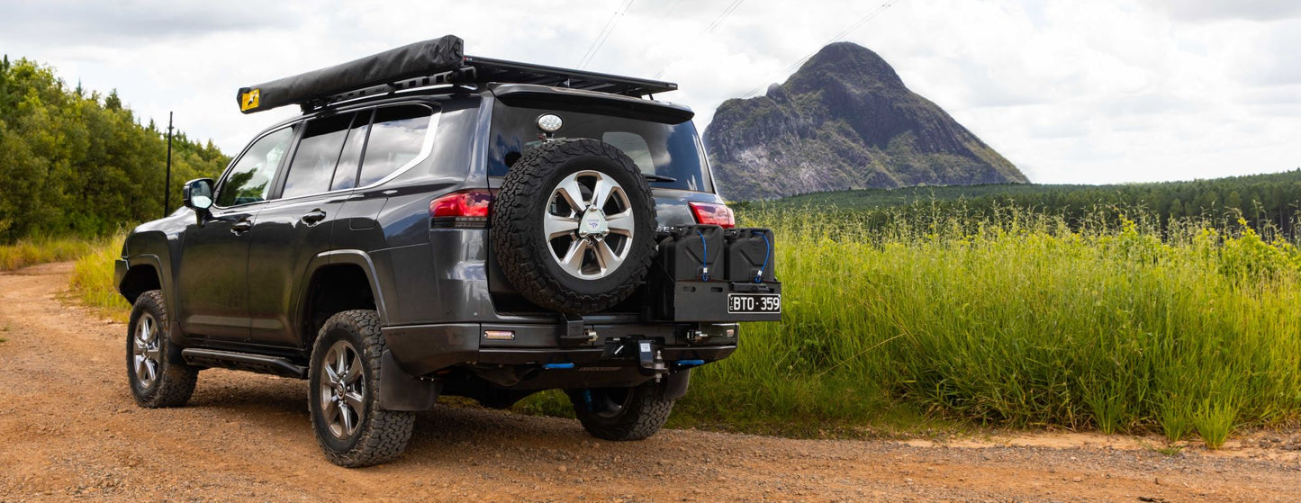 Pare-Choc Arriere Renforce Kaymar pour Toyota Land Cruiser 300 sur Xperts4x4 Accessoires 4x4 Off-Road