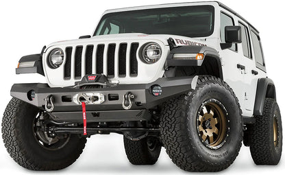 Pare-choc Avant WARN Elite Jeep Wrangler JL & JT Gladiator sur Xperts4x4 Accessoires 4x4 Off-Road