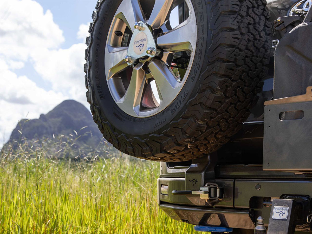 Porte Roue Kaymar pour Toyota LC300 – Gauche ou Droite sur Xperts4x4 Accessoires 4x4 Off-Road