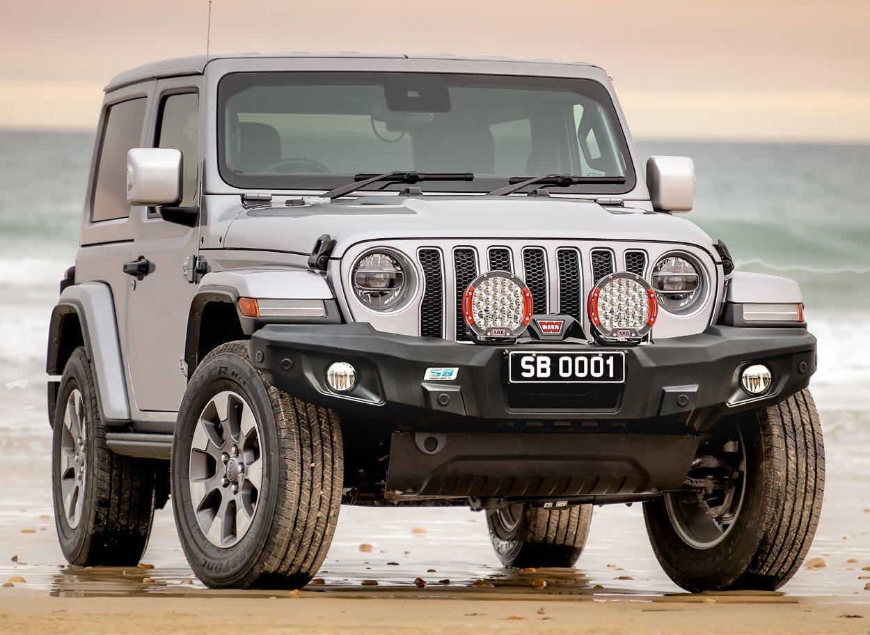 Pare-choc Avant ARB StealthBar Jeep JL & JT Homologué Europe sur Xperts4x4 Accessoires 4x4 Off-Road