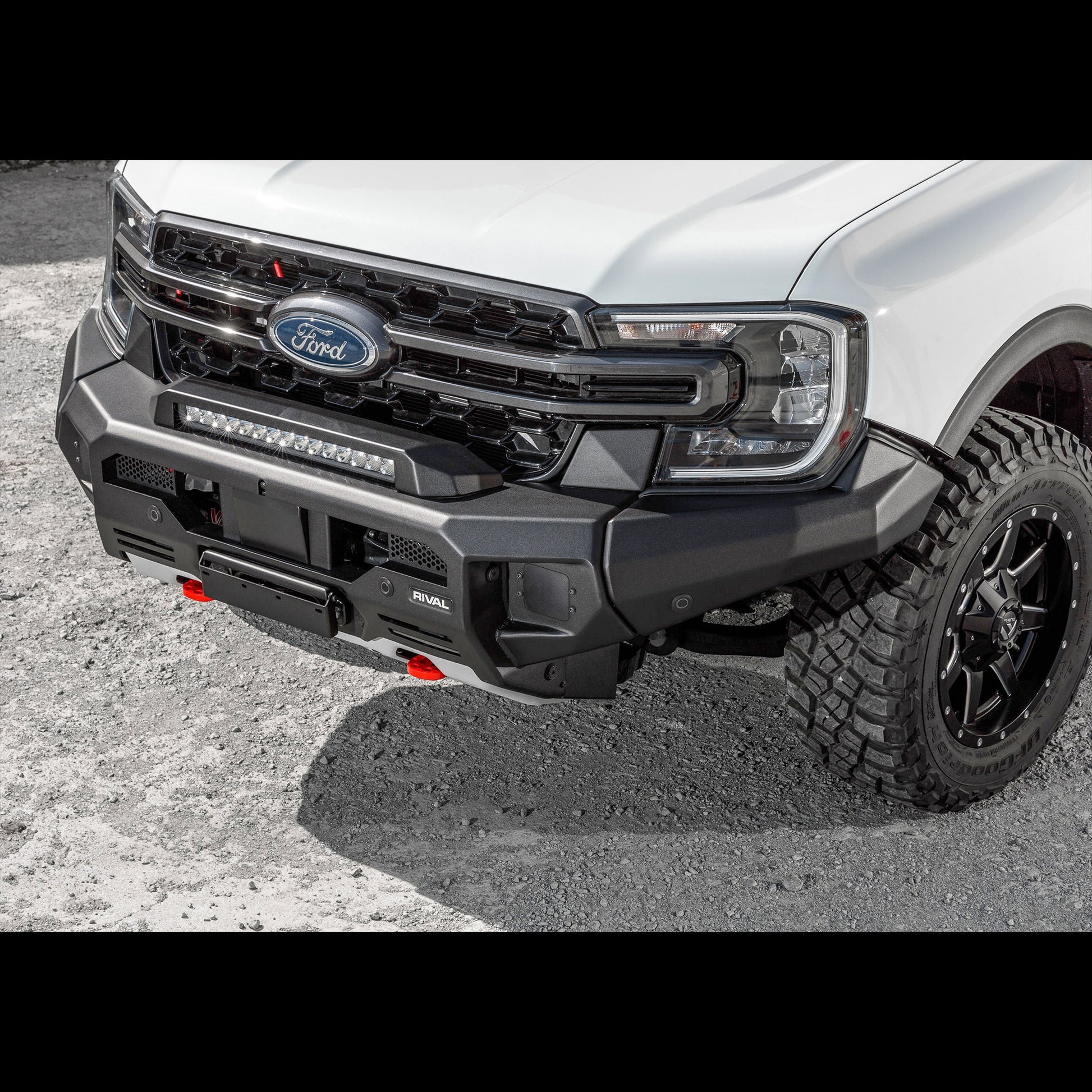 Pare-choc Avant GEN2 RIVAL Aluminium Ford Ranger 2023+ sur Xperts4x4 Accessoires 4x4 Off-Road