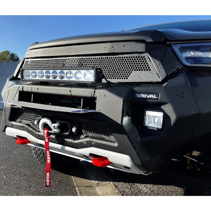 Pare-choc Avant Rival Aluminium - Toyota Hilux Invincible 2018-20 sur Xperts4x4 Accessoires 4x4 Off-Road