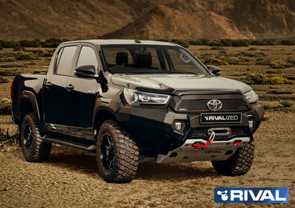 Pare-choc Avant Rival Toyota Hilux 2021 a Present | Léger et Robuste sur Xperts4x4 Accessoires 4x4 Off-Road