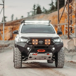 Pare-choc Avant Rival Toyota Hilux 2021 a Present  Léger et Robuste sur Xperts4x4 Accessoires 4x4 Off-Road