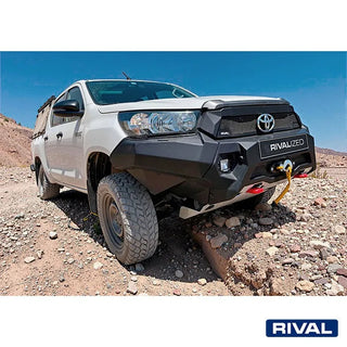 Pare-choc Avant Rival Toyota Hilux 2021 a Present  Léger et Robuste sur Xperts4x4 Accessoires 4x4 Off-Road