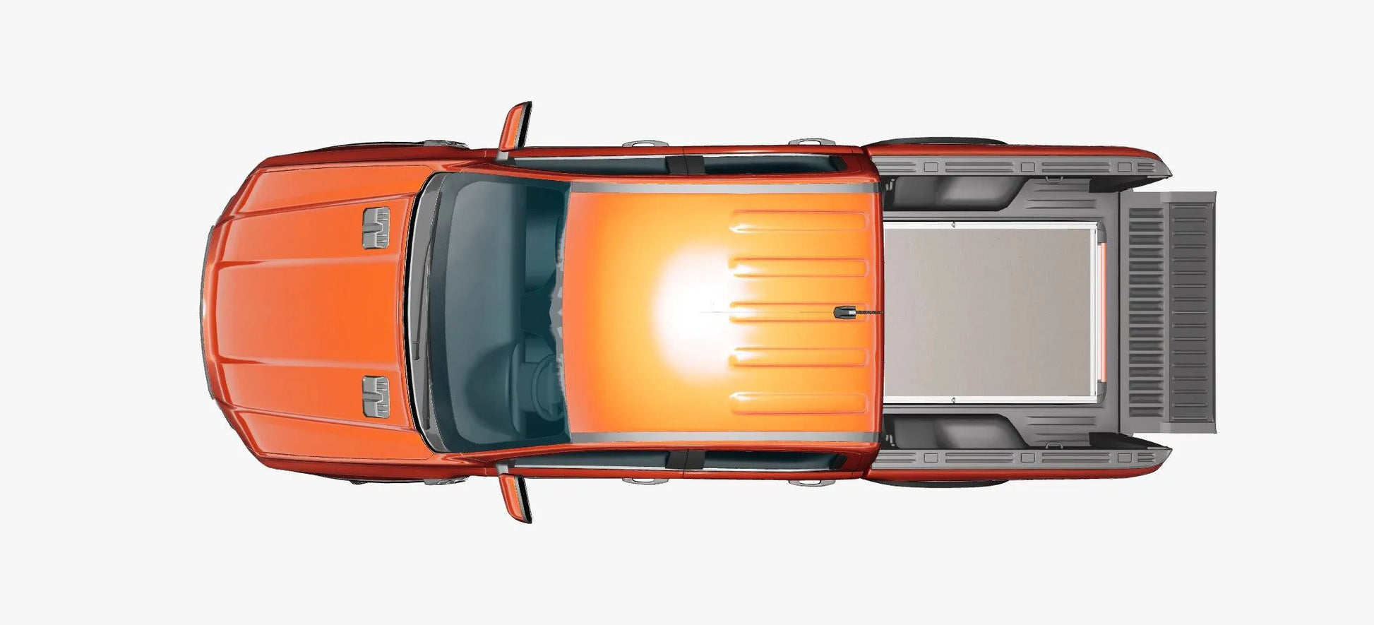 Plateau Coulissant Ford Ranger/Raptor 2023+ | Mountain Top sur Xperts4x4 Accessoires 4x4 Off-Road