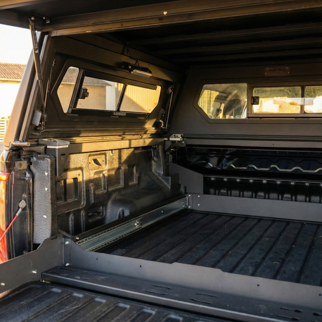 Plateau Coulissant Ford Ranger T9 Extra Cabine Predator Offroad sur Xperts4x4 Accessoires 4x4 Off-Road