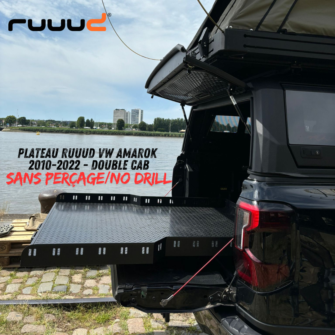 Plateau Coulissant RUUUD VW Amarok 2010-2022 Double Cab sur Xperts4x4 Accessoires 4x4 Off-Road