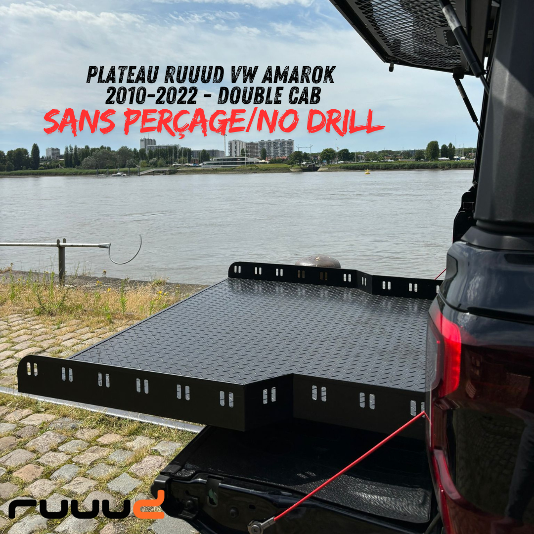 Plateau Coulissant RUUUD VW Amarok 2010-2022 Double Cab sur Xperts4x4 Accessoires 4x4 Off-Road