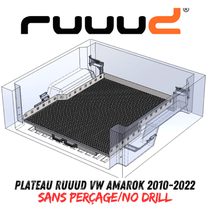 Plateau Coulissant RUUUD VW Amarok 2010-2022 Double Cab sur Xperts4x4 Accessoires 4x4 Off-Road