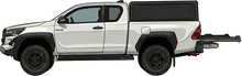 Plateau Coulissant Toyota Hilux 2016+ Extra Cabine Predator Offroad sur Xperts4x4 Accessoires 4x4 Off-Road