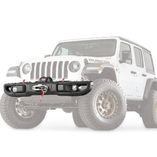 Support de Treuil WARN Jeep JL & JT – sur Pare-choc d'Origine sur Xperts4x4 Accessoires 4x4 Off-Road