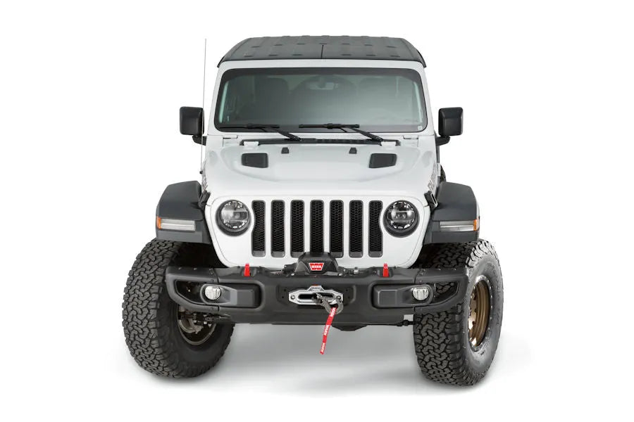 Support de Treuil WARN Jeep JL & JT – sur Pare-choc d'Origine sur Xperts4x4 Accessoires 4x4 Off-Road