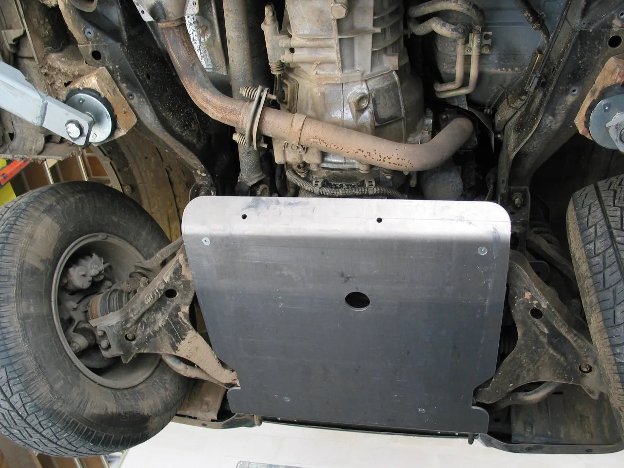 Blindage avant N4 - Pajero 2000-2007 - Aluminium 8mm sur Xperts4x4 Accessoires 4x4 Off-Road