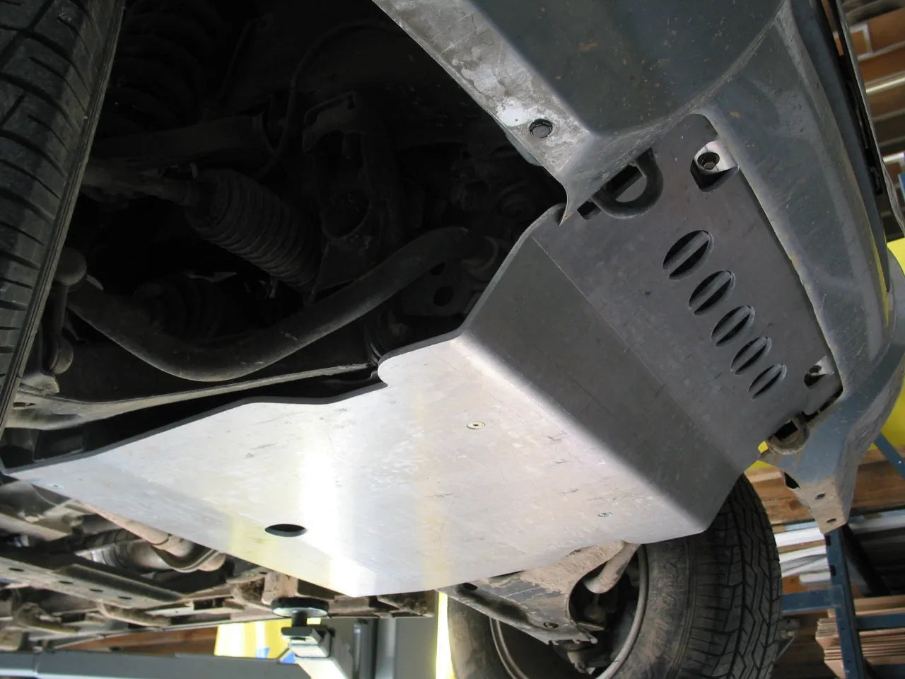 Blindage avant N4 - Pajero 2000-2007 - Aluminium 8mm sur Xperts4x4 Accessoires 4x4 Off-Road