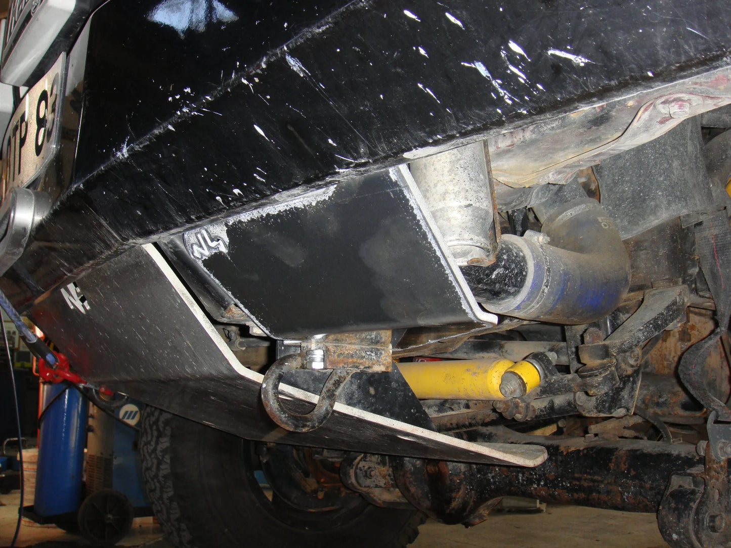 Blindage Bonbonne Clim Land Cruiser 80 - Alu N4 Offroad sur Xperts4x4 Accessoires 4x4 Off-Road