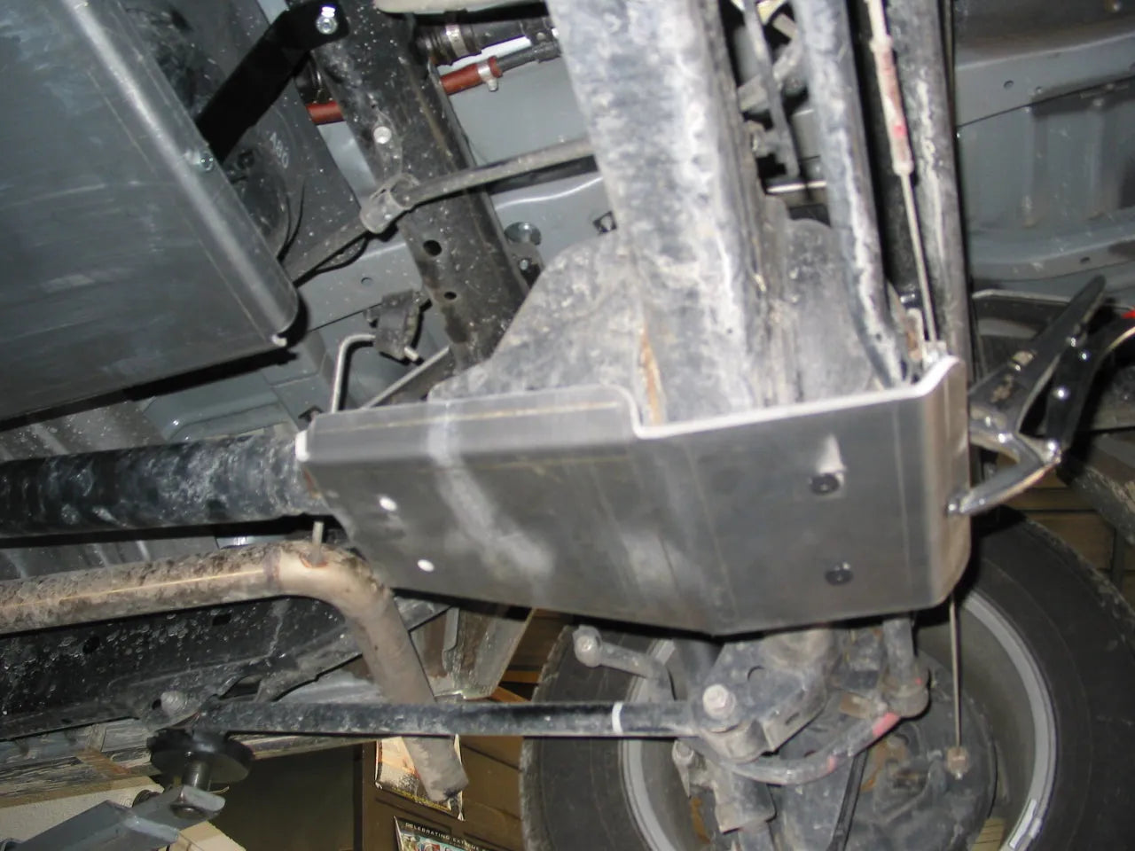 Blindage Nez de Pont 8mm Aluminium - Toyota LC 80/100/105 sur Xperts4x4 Accessoires 4x4 Off-Road