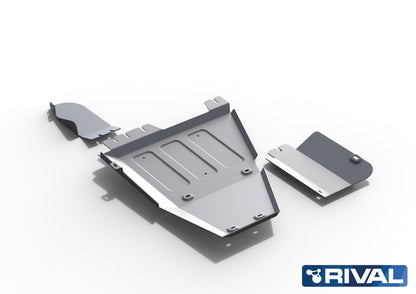 Kit 3x Protections Toyota Hilux REVO 2016-Présent - Rival4x4 - Aluminium sur Xperts4x4 Accessoires 4x4 Off-Road