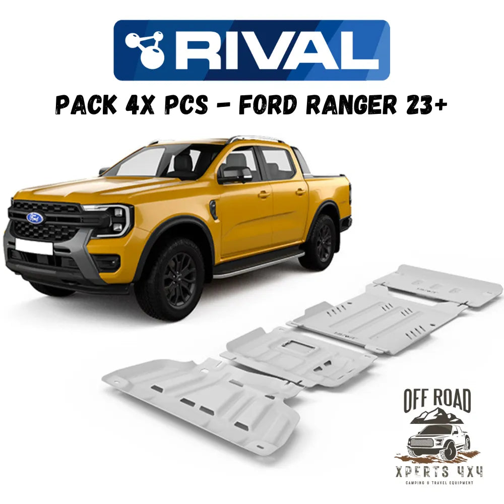 Pack Protections Inferieures Ford Ranger 2023+ | RIVAL 4x4 sur Xperts4x4 Accessoires 4x4 Off-Road