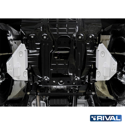 Protection Triangles Avants - Toyota Hilux REVO 2016+ Rival4x4 - Aluminium 6mm sur Xperts4x4 Accessoires 4x4 Off-Road