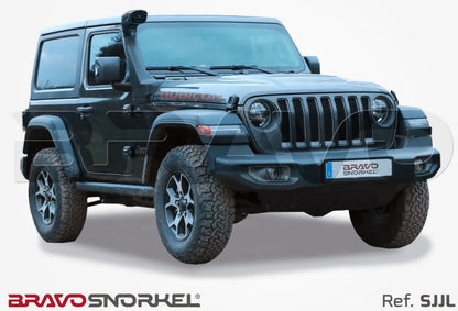 Snorkel Bravo 4x4 - Jeep Wrangler JL sur Xperts4x4 Accessoires 4x4 Off-Road