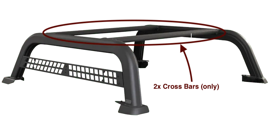 2x Barres de toit pour Bed Rack ARB (Option) sur Xperts4x4 Accessoires 4x4 Off-Road
