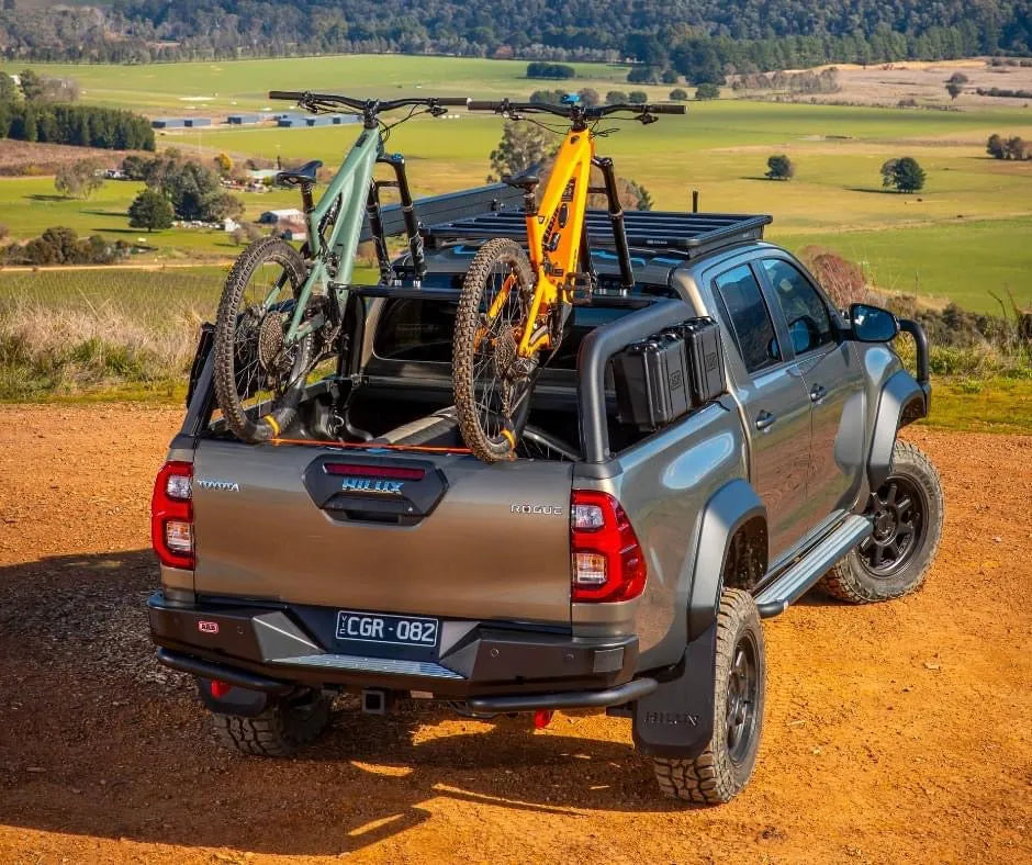 Bed Rack System ARB + Galerie de toit Baserack | Toyota Hilux Revo 2016+ Double Cab sur Xperts4x4 Accessoires 4x4 Off-Road